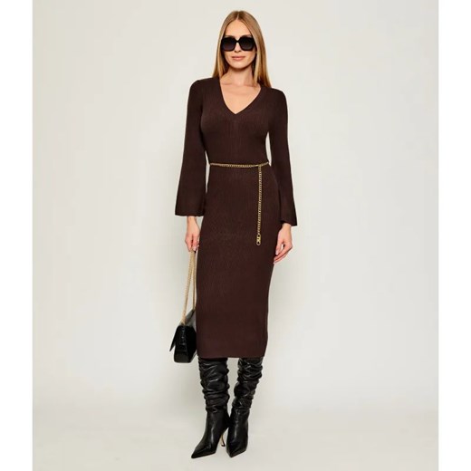 Michael Kors Wełniana sukienka z paskiem ze sklepu Gomez Fashion Store w kategorii Sukienki - zdjęcie 186068053