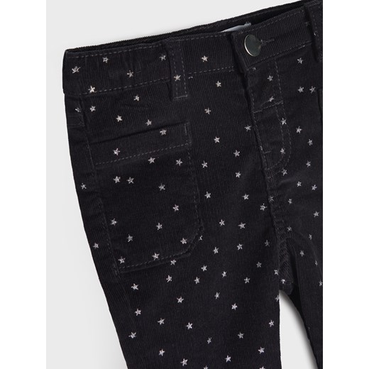 Sinsay - Jeansy ze wzorkiem w gwiazdki - czarny Sinsay 92 (1 Sinsay