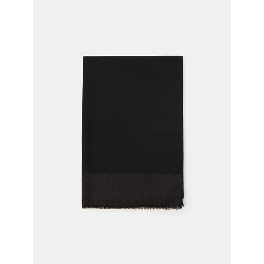 Sinsay - Chusta z metalizowaną nicią - czarny Sinsay One Size Sinsay