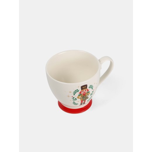 Sinsay - Kubek z motywem świątecznym - biały Sinsay One Size Sinsay