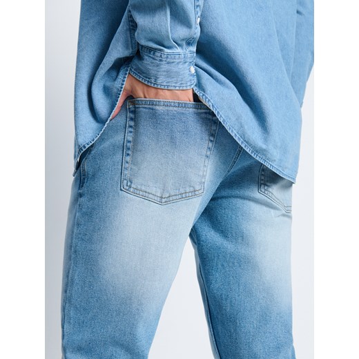 Sinsay - Spodnie jeansowe - niebieski Sinsay 36/34 Sinsay