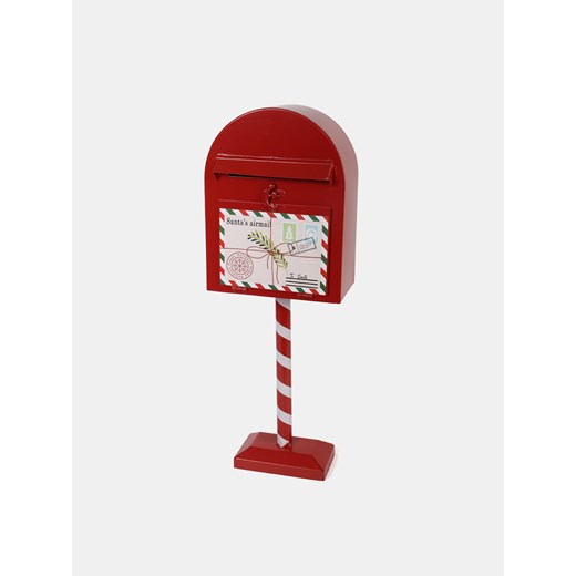 Sinsay - Skrzynka na listy do Świętego Mikołaja - czerwony Sinsay One Size Sinsay