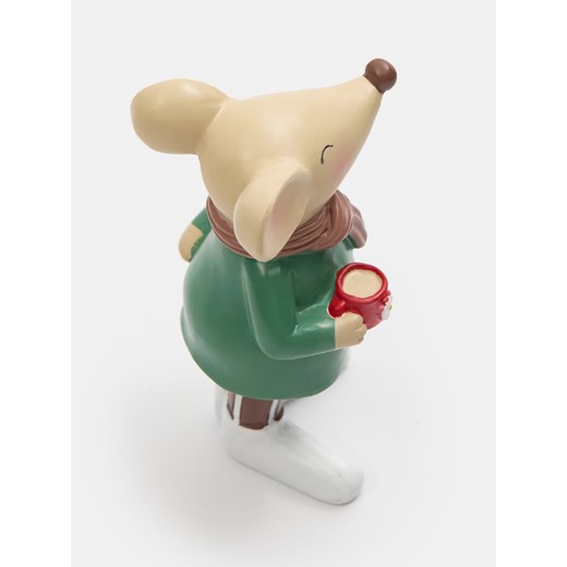 Sinsay - Dekoracja świąteczna w kształcie myszki - zielony Sinsay One Size Sinsay