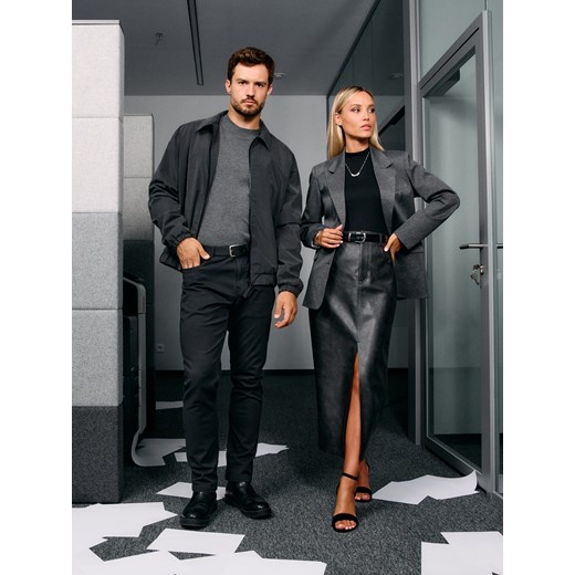 Sinsay - Sweter - szary Sinsay XS Sinsay