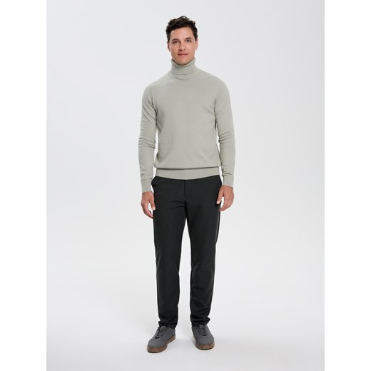 Sinsay - Klasyczny golf - zielony Sinsay 3XL Sinsay