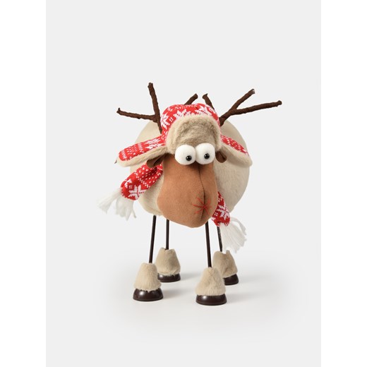 Sinsay - Dekoracja stojąca w kształcie renifera - wielobarwny Sinsay One Size Sinsay