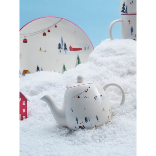 Sinsay - Dzbanek do herbaty - biały Sinsay One Size Sinsay