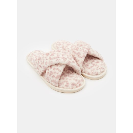 Sinsay - Kapcie ze sztucznym futerkiem - wielobarwny Sinsay 36/37 Sinsay