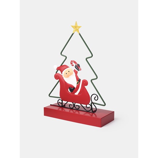 Sinsay - Dekoracja stojąca z motywem świątecznym - czerwony Sinsay One Size Sinsay