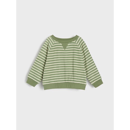 Sinsay - Komplet: bluza i spodnie - zielony Sinsay 104 (3-4 l) Sinsay