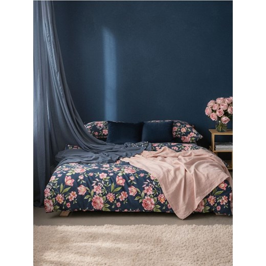 Sinsay - Komplet pościeli w kwiaty - czarny ze sklepu Sinsay w kategorii Pościele - zdjęcie 186081681