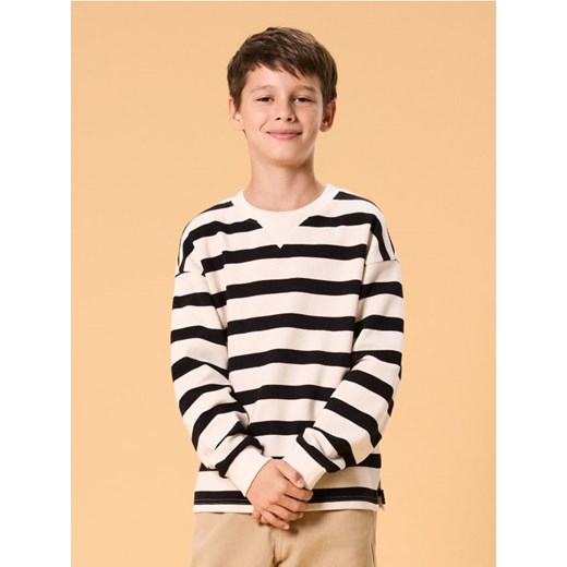 Sinsay - Bluza w paski - kremowy Sinsay 170 (14-15 l) Sinsay