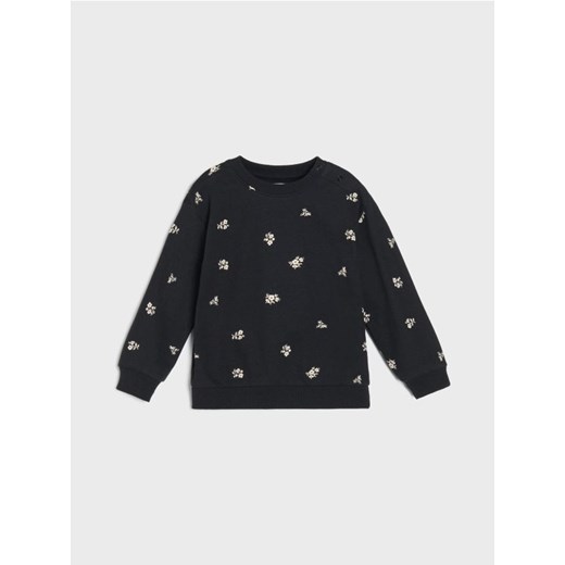 Sinsay - Bluza crewneck - czarny - id: 050EU-99X - marki Sinsay - 186081812 Sinsay - Bluza crewneck - czarny ze sklepu Sinsay w kategorii Bluzy i swetry - zdjęcie 186081812