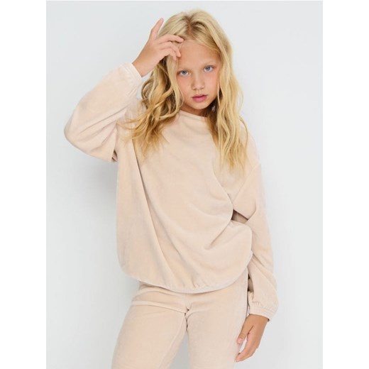 Sinsay - Bluza - beżowy - id: 096GC-08X - marki Sinsay - 186081944 Sinsay - Bluza - beżowy ze sklepu Sinsay w kategorii Bluzy dziewczęce - zdjęcie 186081944