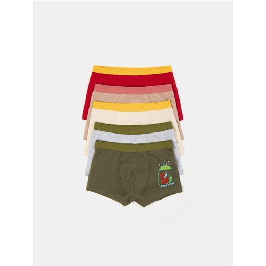 Sinsay - Bokserki 5 pack - wielobarwny - id: 156FX-MLC - marki Sinsay - 186082100 Sinsay - Bokserki 5 pack - wielobarwny ze sklepu Sinsay w kategorii Majtki dziecięce - zdjęcie 186082100