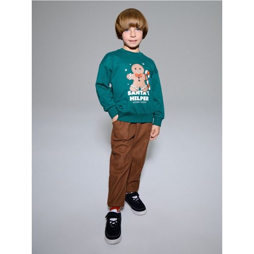 Sinsay - Spodnie jogger - brązowy - id: 205GS-89X - marki Sinsay - 186082254 Sinsay - Spodnie jogger - brązowy ze sklepu Sinsay w kategorii Spodnie chłopięce - zdjęcie 186082254