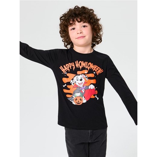 Sinsay - Bawełniana koszulka z nadrukiem PAW Patrol - czarny - id: 207FC-99X - marki Sinsay - 186082260 Sinsay - Bawełniana koszulka z nadrukiem PAW Patrol - czarny ze sklepu Sinsay w kategorii T-shirty chłopięce - zdjęcie 186082260