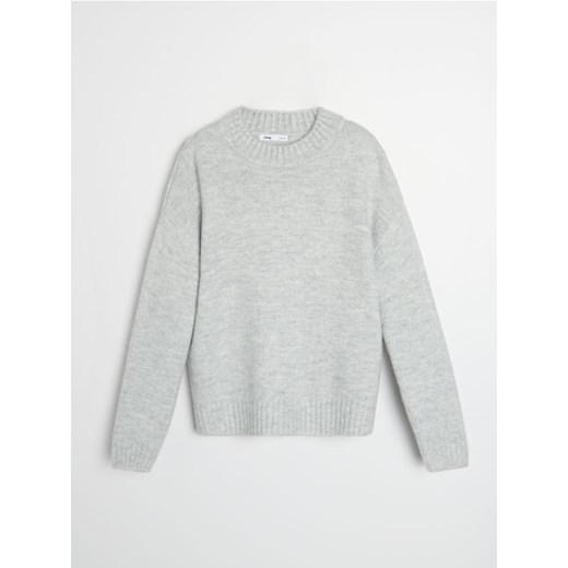 Sinsay - Sweter basic - szary Sinsay M Sinsay