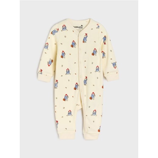 Sinsay - Pajacyk ze wzorkiem Paddington - kremowy ze sklepu Sinsay w kategorii Odzież dla niemowląt - zdjęcie 186082440
