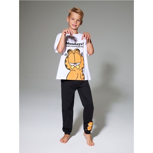 Sinsay - Piżama dwuczęściowa Garfield - biały Sinsay 146 (10-11 l) Sinsay