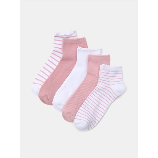 Sinsay - Skarpetki 5 pack - wielobarwny ze sklepu Sinsay w kategorii Skarpetki damskie - zdjęcie 186082551