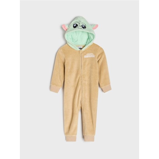 Sinsay - Kombinezon The Mandalorian - brązowy Sinsay 62 (1-3 m) Sinsay