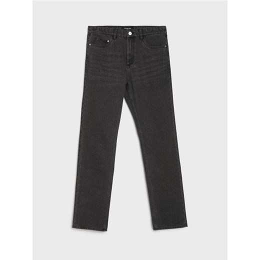 Sinsay - Spodnie jeansowe regular fit - szary - id: 469FB-90J - marki Sinsay - 186082862 Sinsay - Spodnie jeansowe regular fit - szary ze sklepu Sinsay w kategorii Spodnie męskie - zdjęcie 186082862