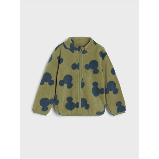 Sinsay - Bluza pullover ze wzorkiem Mickey - zielony ze sklepu Sinsay w kategorii Bluzy i swetry - zdjęcie 186083044