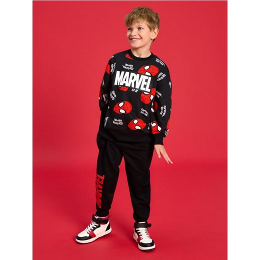 Sinsay - Komplet: bluza i spodnie Spider-Man - czarny ze sklepu Sinsay w kategorii Dresy chłopięce - zdjęcie 186083254