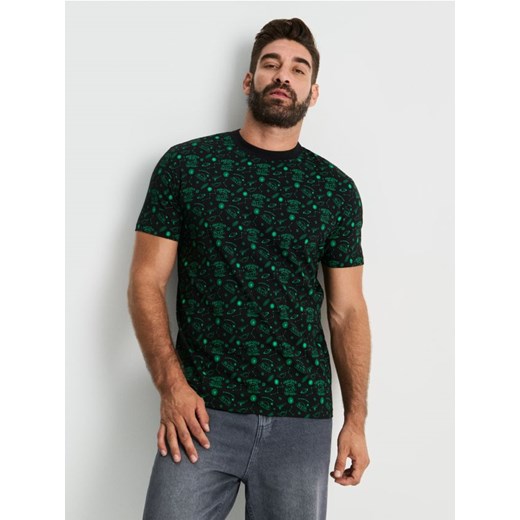 Sinsay - Koszulka z krótkim rękawem Rick & Morty - czarny ze sklepu Sinsay w kategorii T-shirty męskie - zdjęcie 186083261