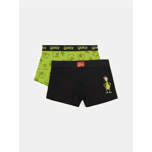 Sinsay - Bokserki 2 pack Grinch - wielobarwny ze sklepu Sinsay w kategorii Majtki męskie - zdjęcie 186083472