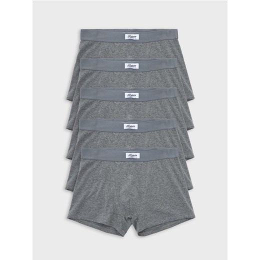 Sinsay - Bokserki 5 pack - szary ze sklepu Sinsay w kategorii Majtki męskie - zdjęcie 186083493