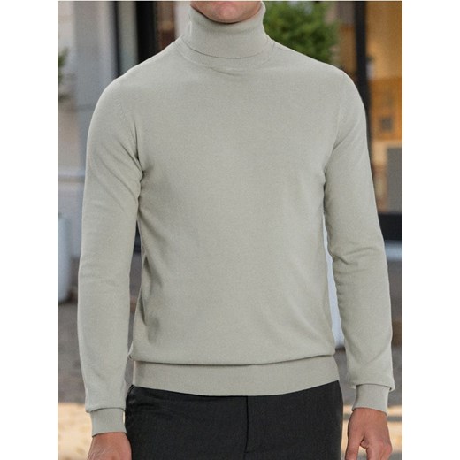 Sinsay - Klasyczny golf - zielony Sinsay 2XL Sinsay