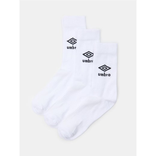 Sinsay - Skarpetki 3 pack Umbro - biały ze sklepu Sinsay w kategorii Skarpetki męskie - zdjęcie 186083692
