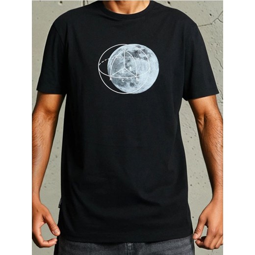 Sinsay - Koszulka z krótkim rękawem - czarny ze sklepu Sinsay w kategorii T-shirty męskie - zdjęcie 186083792