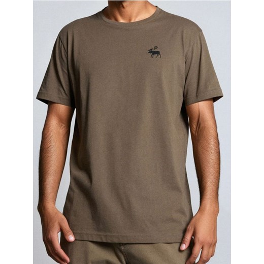 Sinsay - Koszulka z krótkim rękawem - brązowy ze sklepu Sinsay w kategorii T-shirty męskie - zdjęcie 186083830