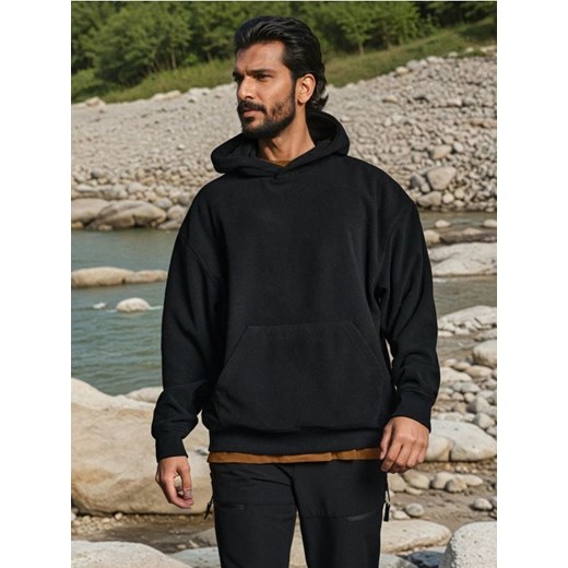 Sinsay - Bluza hoodie - czarny ze sklepu Sinsay w kategorii Bluzy męskie - zdjęcie 186084121