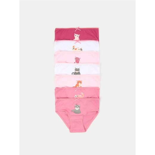 Sinsay - Majtki Classic 7 pack - wielobarwny - id: 963FX-MLC - marki Sinsay - 186084223 Sinsay - Majtki Classic 7 pack - wielobarwny ze sklepu Sinsay w kategorii Majtki dziecięce - zdjęcie 186084223
