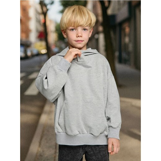 Sinsay - Bluza hoodie - szary ze sklepu Sinsay w kategorii Bluzy chłopięce - zdjęcie 186084242