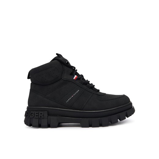 Trzewiki Tommy Hilfiger T3X5-34129-1696999 D Czarny ze sklepu eobuwie.pl w kategorii Buty zimowe dziecięce - zdjęcie 186086230