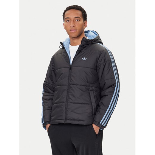 adidas Kurtka zimowa adicolor Reversible JW5846 Czarny Regular Fit ze sklepu MODIVO w kategorii Kurtki męskie - zdjęcie 186086821