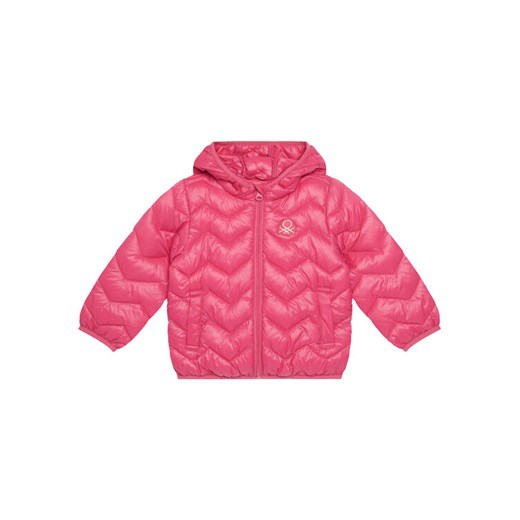 United Colors Of Benetton Kurtka zimowa 21INGN02Z Różowy Regular Fit ze sklepu MODIVO w kategorii Kurtki dziewczęce - zdjęcie 186086872