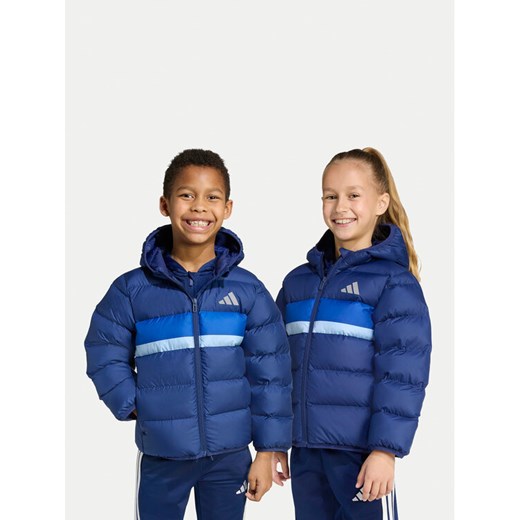 adidas Kurtka zimowa JW2453 Granatowy Regular Fit ze sklepu MODIVO w kategorii Kurtki chłopięce - zdjęcie 186086882