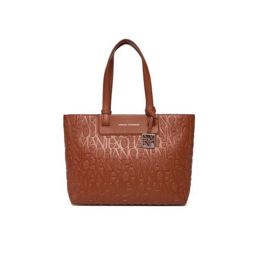 Armani Exchange Torebka XW001481 AF15774 U6048 Brązowy ze sklepu MODIVO w kategorii Torby Shopper bag - zdjęcie 186086932