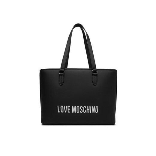 LOVE MOSCHINO Torebka JC4190PP0NKD000B Czarny ze sklepu MODIVO w kategorii Torby Shopper bag - zdjęcie 186086962