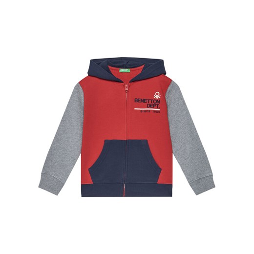United Colors Of Benetton Bluza 3J68C505C Kolorowy Regular Fit ze sklepu MODIVO w kategorii Bluzy chłopięce - zdjęcie 186086992