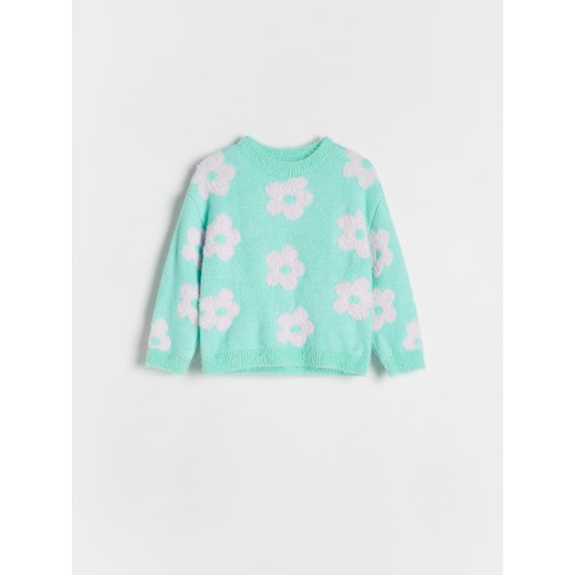 Reserved - Wzorzysty sweter - wielobarwny - id: 207DB-MLC - marki Reserved - 186088224 Reserved - Wzorzysty sweter - wielobarwny ze sklepu Reserved w kategorii Swetry dziewczęce - zdjęcie 186088224