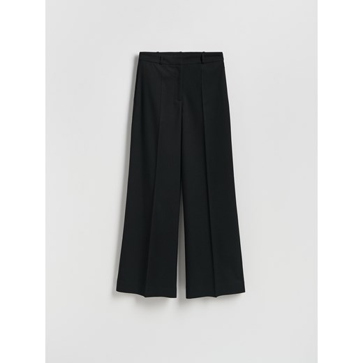 Reserved - Spodnie z kantem - czarny ze sklepu Reserved w kategorii Spodnie damskie - zdjęcie 186088753