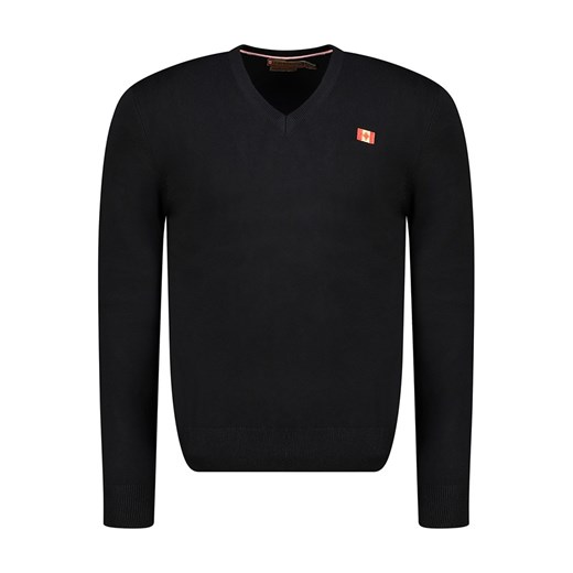 Canadian Peak Sweter &quot;Felineak&quot; w kolorze czarnym ze sklepu Limango Polska w kategorii Swetry męskie - zdjęcie 186094721