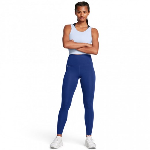 Damskie legginsy treningowe Under Armour Motion UHR Legging - granatowe ze sklepu Sportstylestory.com w kategorii Spodnie damskie - zdjęcie 186094911